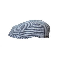 seersucker driving cap