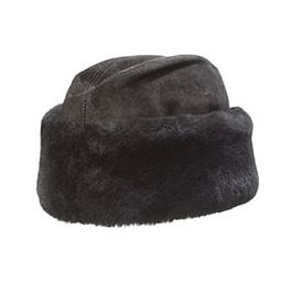 Crown Cap Suede/Shearling Envoy Cap