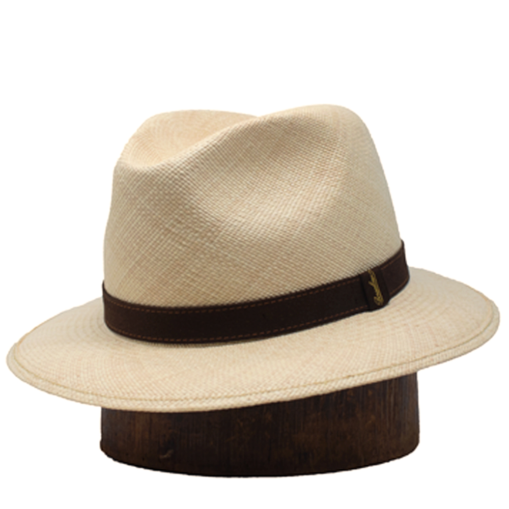 Neuropathie medeleerling Tot stand brengen Borsalino Marco Downbrim Panama Hat