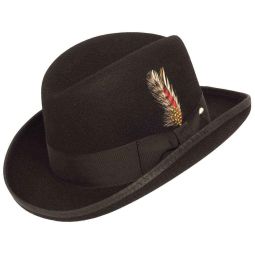 DelMonico Wool Felt Homburg by Capas