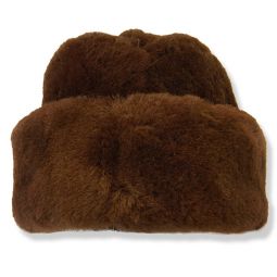 Rabbit Fur Leather Bomber Hats On Stock Photo 2287955079