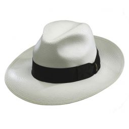 DelMonico Italian Boater Straw Hat by Capas