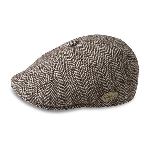 kangol herringbone 507 flat cap