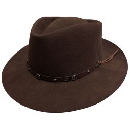 Fedoras - Fashionable Fur Felt, Wide Brim Hats | DelMonico Hatter