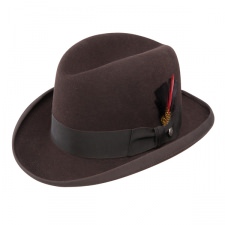 Stetson Wool Felt Homburg Hat | DelMonico Hatter