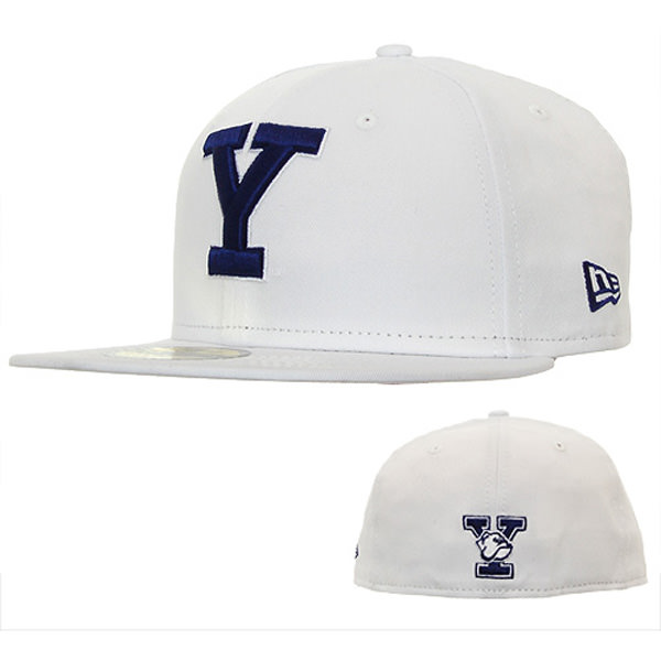 Bestrating waarheid speer New Era Fitted Yale Baseball Cap - White