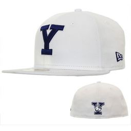 New Era Fitted Yale Baseball Cap - White